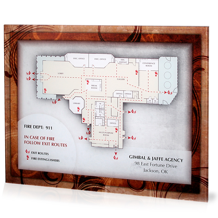 Directional/Evacuation Signs