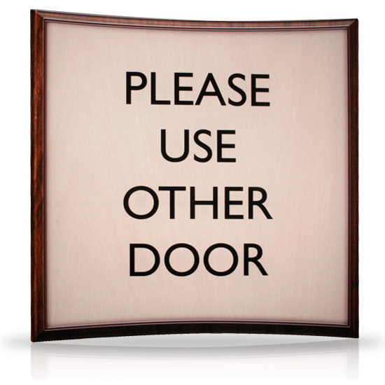 Deco Informational Sign
