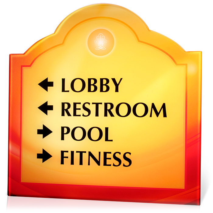 Interior Flat Signs