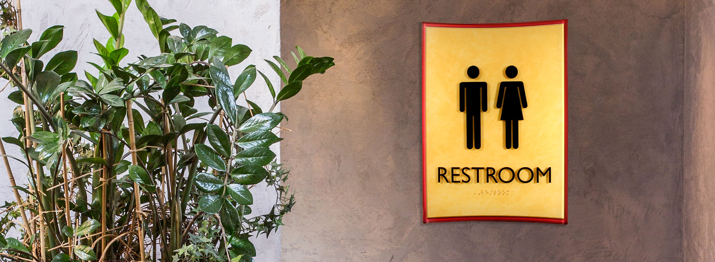 Custom Restroom Signage