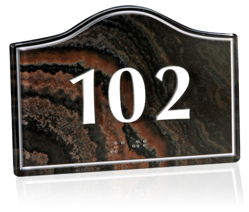 Crest Room Sign