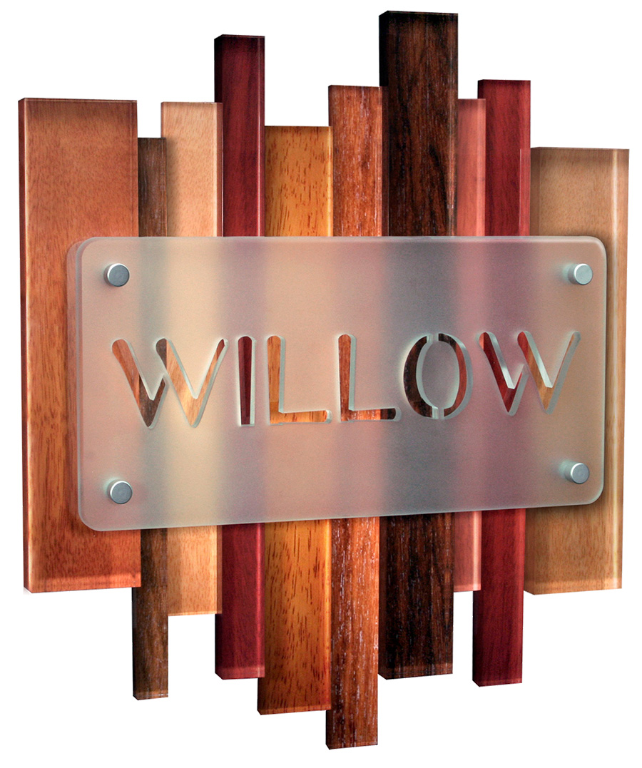 Willow Layered Sign